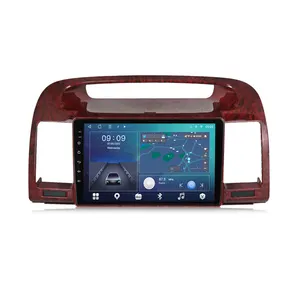 LT LUNTUO9インチTS18Android13カーステレオラジオオートDVDプレーヤーforToyota Camry 2002 2003 2004 2005 WIFI GPSIPSタッチスクリーン