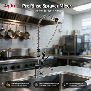 Robinet mélangeur de pré-évier pour cuisine professionnelle, équipement de cuisine commerciale, robinet d'évier, accessoires de cuisine - Product Image 1