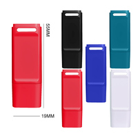 Nouveaux cadeaux d'entreprise, clé USB 16 Go/1 Go/128 Go, clés USB colorées, personnalisables, interface USB 2.0 en plastique, garantie 1 an