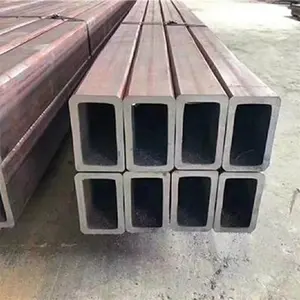 Dikdörtgen kaynaklı kare kesitli çelik tüp karbon çelik boru 100mm * 100mm ZhongXuan