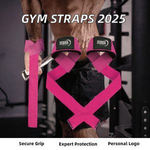 Correas de Gimnasio de Neopreno de Alta Calidad con Logotipo Personalizado, Correa de Muñeca con Brillo para Levantamiento de Pesas, Soporte de Entrenamiento Antideslizante y Transpirable - Product Image 2