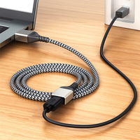 Cable de Extensión USB 3.0 de Nailon Trenzado de Alta Velocidad, Macho a Hembra, para Smart TV, Laptop, PC, Notebook, Auriculares