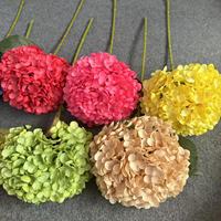 Floratop Factory Groothandel 252-bloemblaadjes Kunstzijde Grote Hortensia Bulk Kunstbloemen Bruiloft Binnen Buiten Huisdecoratie