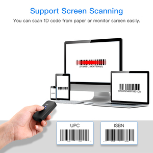 Máy qué<span class=keywords><strong>t</strong></span> mã vạch B-<span class=keywords><strong>T</strong></span> CCD nhỏ gọn eyoyo Đầu đọc mã vạch không dây 3 trong 1 B-<span class=keywords><strong>T</strong></span> & USB có dây & 2.4 - Product Image 3