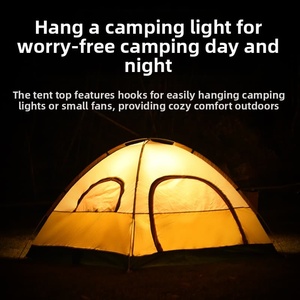 Carpa de Camping Automática para 3-4 Personas, Impermeable, para Senderismo, con Estructura de Una Habitación y Apertura Rápida - Product Image 5
