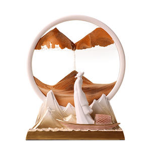 Tonfo créatif coulant sable Art ornement Durable verre artisanat pour <span class=keywords><strong>la</strong></span> maison entrée salon meuble TV armoire à vin noël - Product Image 5