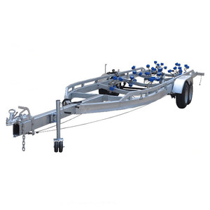 <span class=keywords><strong>Remorque</strong></span> de <span class=keywords><strong>bateau</strong></span> à 2 essieux, taille du <span class=keywords><strong>bateau</strong></span> 8 m, poids 2500 kg, pour <span class=keywords><strong>bateau</strong></span> à pont ou à roulettes, vente en gros - Product Image 2