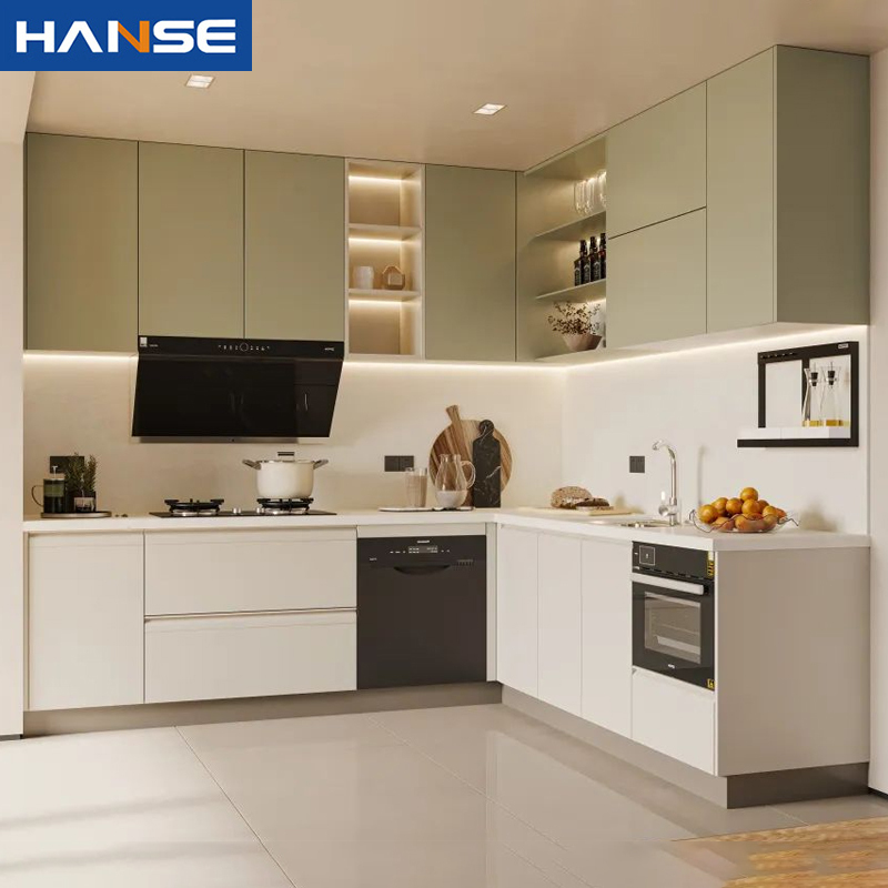 Custom Modern Luxury Kitchen Cabinets Solid