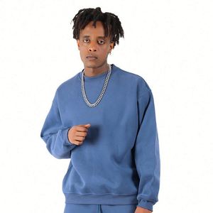 H5583 Sudaderas de Alta Calidad, Bajo MOQ OEM, Personalizadas, 345 Gsm, Mezcla de Algodón, para Hombre y Mujer - Product Image 6