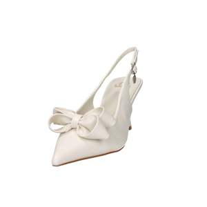 Gold & Gold Donna Slingback Pumps 7.5 Cm <b>Heel</b> <b>White</b> Size 36 - Product Image 5