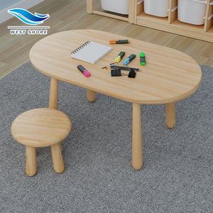 Muebles de madera Montessori para niños, guardería moderna para niños, muebles de aula para niños pequeños, mesas preescolares, guardería - Product Image 1