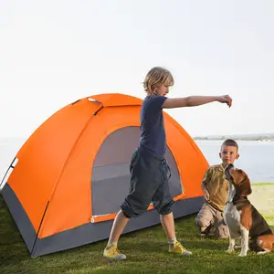 캠핑 하이킹 텐트 새로운 방수 캠핑 유르트가 야외에서 빠른 대피소에서 자동으로 튀어 나옵니다.