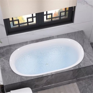 Vendita diretta dalla fabbrica di vasche <span class=keywords><strong>da</strong></span> <span class=keywords><strong>bagno</strong></span> ovali in acrilico con inserti in muro per hotel, agriturismi <span class=keywords><strong>e</strong></span> uso domestico - Product Image 2