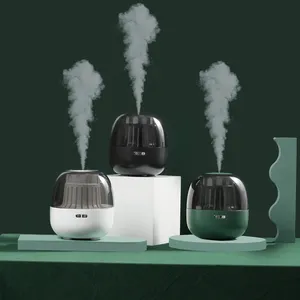 Nuevo estilo portátil Cool Mist Usb Led luz máquina de aromaterapia H20 humidificador Aroma difusor de aceite esencial para la habitación del hogar
