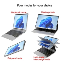 Ordinateur portable personnalisé 14 pouces 4 en 1 convertible, tablette tactile Intel N95, ordinateur portable studio pour l'éducation intelligente et les écoles