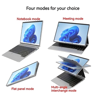 คอมพิวเตอร์พกพาแบบกำหนดเอง 14 นิ้ว 4 in 1 แล็ปท็อปแปลงร่างได้ Intel N95 แท็บเล็ตหน้าจอสัมผัส โน้ตบุ๊กสตูดิโอ สำหรับการศึกษาอัจฉริยะในโรงเรียน - Product Image 6
