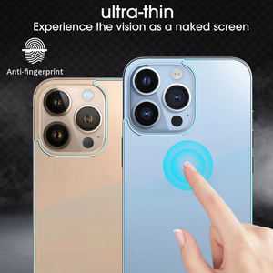 ฟิล์มกันรอยเลนส์กล้องแบบกันกระแทกสำหรับ iPhone 17 Pro Max  แบบด้าน  ป้องกันฝุ่น  วัสดุ PET นิ่ม  ผลิตตามสั่งจากโรงงาน - Product Image 3