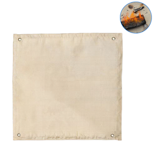 Tapis pour foyer 40 pouces, tapis de <span class=keywords><strong>protection</strong></span> pour poêle à <span class=keywords><strong>bois</strong></span> sous le barbecue, tapis ignifuge pour terrasse, tente, camping, isolation et <span class=keywords><strong>protection</strong></span> - Product Image 1