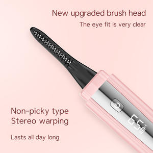 Recourbe-<span class=keywords><strong>cils</strong></span> chauffants sans fil OEM Recourbe-<span class=keywords><strong>cils</strong></span> naturel rechargeable par USB Recourbe-<span class=keywords><strong>cils</strong></span> électrique Paramètres d'affichage à LED - Product Image 2