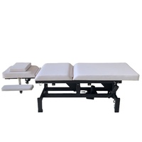 Lit de beauté électrique à prix bon marché Mobilier de salon de beauté Lit de massage électrique avec 2 moteurs