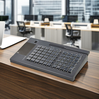 Teclado de sistema POS programable todo en uno LIF multifuncional con RFID y lector de tarjetas magnéticas para sistemas POS