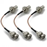 Câble d'extension BNC mâle vers femelle 30 cm 75 Ohm RG316 HD-SDI 3G-SDI Pigtail vidéo pour caméra CCTV FPV