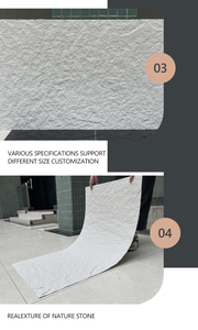 Modern Design Stenen Decor Mcm Gevelsteen Anti-Slip Firebrick Buitentegels Voor Villa En Hotel Flexibele Klei Wandbekleding - Product Image 3