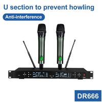Système de Son Professionnel Biner D825 Double Haut-Parleur 15 Pouces Avec Puissance 1000W+1000W, Haut-Parleur de Son Avec Mélangeur 10 Canaux et Micro