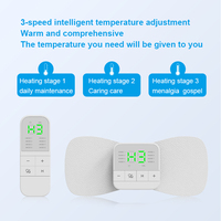 Appareil de physiothérapie électrique portable de qualité médicale, mini-unité TENS pour soulager les douleurs menstruelles et corporelles, avec fonction chauffante