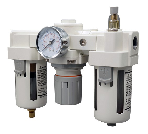 SMC Series Aluminum Air Filter Regulator Lubricator FRL Unit Air Filter Regulator Pneumatic Air Source Treatment Unit