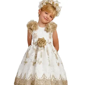 OEM children princess Dress Kids Children Tulle Ball Gown Dresses