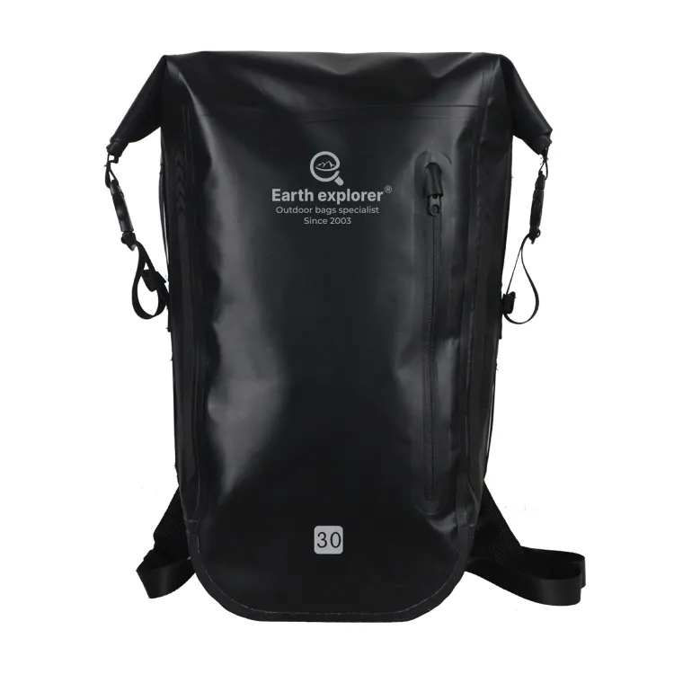 Outdoor Waterproof Dry Bag - Earth explorer Dry backpack Keeps Gear Dry for Kayaking, Beach, Rafting, Boating, Hiking, Camping