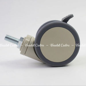 Roulettes de lit d'hôpital en plastique ABS et TPR de haute qualité OEM, roulettes médicales de 3, 4, 5 pouces, prix d'usine, roulettes pour fauteuil dentaire - Product Image 6