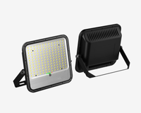 Projecteur solaire LED en aluminium CHZ IP65 avec télécommande 100W-300W, éclairage extérieur étanche
