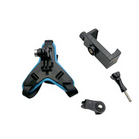 Soporte de Correa para Barbilla para GoPro Hero 13 12 11 10 Insta360 para Cámara DJI Action, Soporte para Casco de Motocicleta, Categoría de Producto