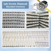 Diamante Cultivado en Laboratorio de 0.5ct 1ct, Blanco, Corte Brillante, Certificado IGI, Diamante Cultivado en Laboratorio Starsgem
