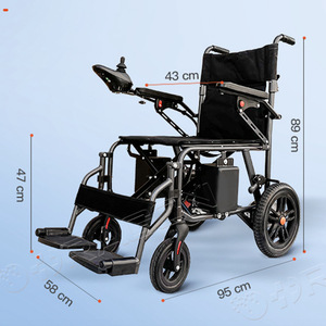 Silla de ruedas eléctrica de 24V 20Ah con equipo de rehabilitación de batería de litio para discapacitados - Product Image 4