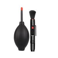 Lentille d'écran poussière propre souffleur d'air glisser stylo chiffon nettoyant 13 en 1 kit de nettoyage pour DSLR caméra vidéo numérique ordinateur téléphone
