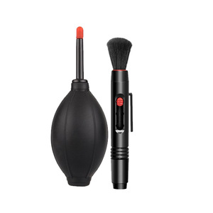 Lentille d'écran poussière propre souffleur d'air glisser stylo chiffon nettoyant 13 en 1 kit de nettoyage pour DSLR caméra vidéo numérique ordinateur téléphone - Product Image 3
