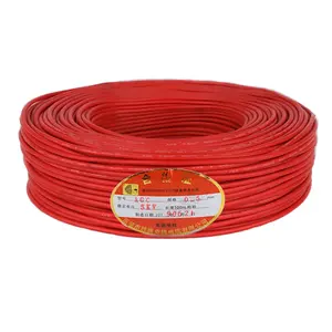 VENTA DE FÁBRICA JGG 0,5mm 0,75mm 1,5mm 2,5mm Cable de silicona de alto voltaje Cable eléctrico de cobre estañado 5kv con muestra gratis