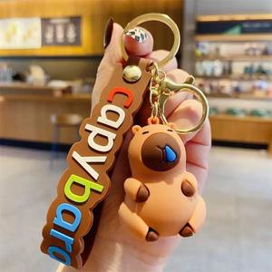 <span class=keywords><strong>2025</strong></span> phim hoạt hình capybara Mặt dây chuyền Kawaii capybara Keychain thời trang Ba lô trang trí quà Tặng điện thoại di động dây buộc phụ kiện - Product Image 6