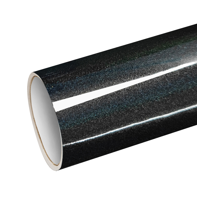 Diamante laser iridescente nero