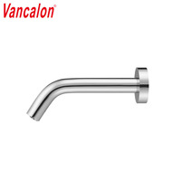Robinet mural moderne en laiton pour lavabo, eau chaude et froide, 2 trous, monocommande, avec cartouche céramique