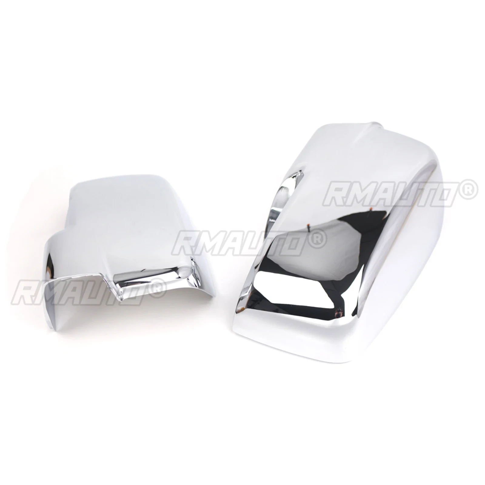Covers Chromés Pour Rétroviseurs Latéraux - Pour Dodge Journey/Fiat Freemont 2009-2018 - ABS Argenté