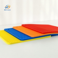 Napperon en silicone de qualité alimentaire antidérapant et résistant à la chaleur Napperon en silicone réutilisable Tapis de table à manger