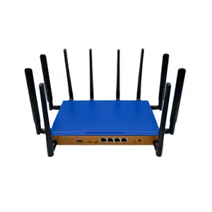 Nuevos productos electrónicos 2024 HC952 X62 Wifi 6 Gigabit Router AX1800Mbps 5G Cpe Modem Industrial Grade RouterWith Dual Sim Card