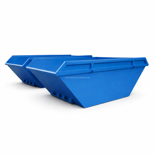 Durable Waste Steel Skip Bin for Australia Construction Sites Heavy Duty Recycling Container 2m3 4m3 6m3 8m3