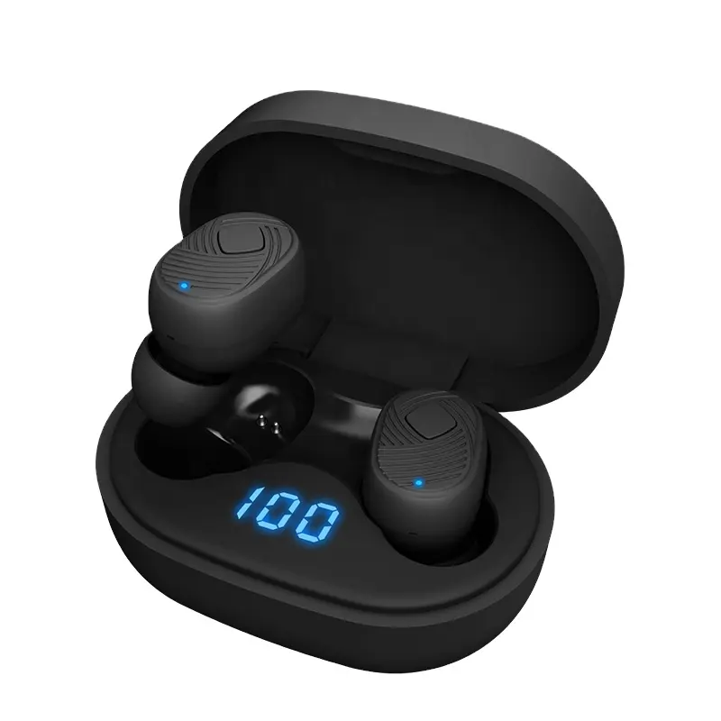 उच्च गुणवत्ता लोगो निजी मोल्ड customazation हेडसेट्स बटन नियंत्रण जीएल v5.3n-कान earbuds के साथ सच वायरलेस ईरफ़ोन यूएसबी
