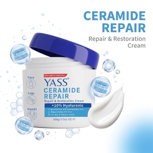 <span class=keywords><strong>Crema</strong></span> Hidratante con <span class=keywords><strong>Urea</strong></span> YASS 500g +5% Pantenol, Hidratación Profunda, Reparación <span class=keywords><strong>de</strong></span> <span class=keywords><strong>la</strong></span> Barrera Cutánea, para Mujeres, Uso Diario, Piel Mixta y Sensible, Rostro - Product Image 2