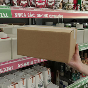 पर्यावरण संरक्षण बड़े नालीदार कार्डबोर्ड कार्टन प्रिंटिंग लोगो पैकेज शिपिंग पेपर बॉक्स - Product Image 6